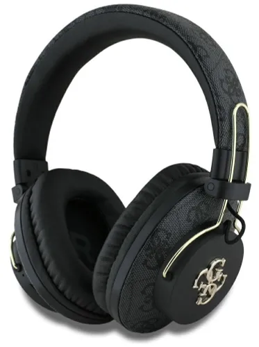 Słuchawki nauszne GUESS Metal 4G Logo Czarny