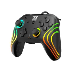 Pad Turtle Beach Afterglow Wave Wired RGB Gaming Controller do Nintendo Switch 2 Przewodowy Czarny