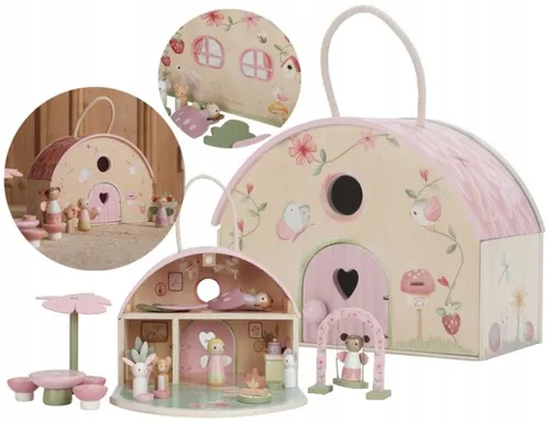 Drewniany domek Little Dutch Fairy Garden LD7360
