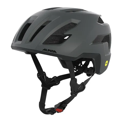 Kask rowerowy Alpina Taunus Gravel MIPS black/midnight grey matt