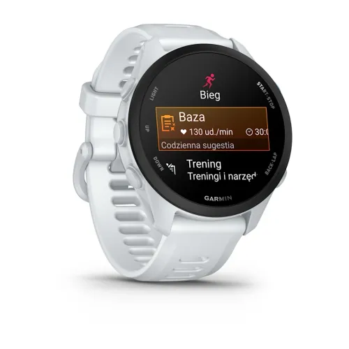 Smartwatch Garmin Forerunner 70 42mm GPS Biały