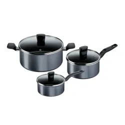 Zestaw garnków Tefal Start & Cook C2799053 Indukcja Aluminium 6 elementów