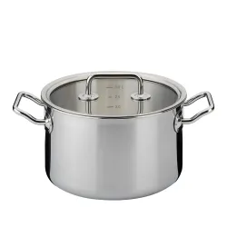 SPRING Brigade Basic 3,7 l - garnek ze stali nierdzewnej z pokrywką