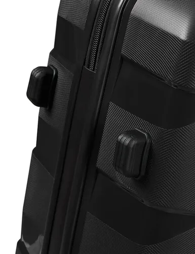 Walizka średnia na 4 kółkach American Tourister Air Move - black