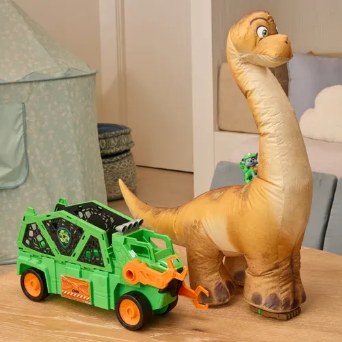 Pojazd SPIN MASTER Psi Patrol: Dino Movie Mega pojazd z dmuchanym dinozaurem 6075939