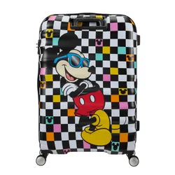 Walizka duża American Tourister Wavebreaker Disney - Mickey Check