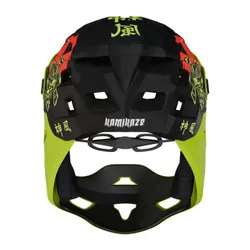 Kask KAMIKAZE Ronin Zielony Full Face (rozmiar L)