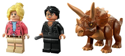 LEGO Jurassic World 76959 исследование трицератопса