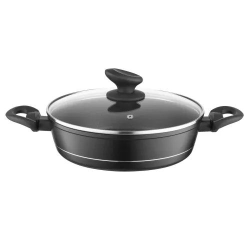 Garnek aluminiowy z pokrywką FLORINA DELUX 3,5 l