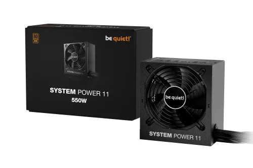 Zasilacz be quiet! System Power 11 550W 80+ Bronze Czarny