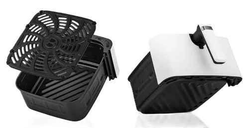 Air Fryer Frytkownica beztłuszczowa BERDSEN BD-662 Biały 6.5l 8 automatycznych programów