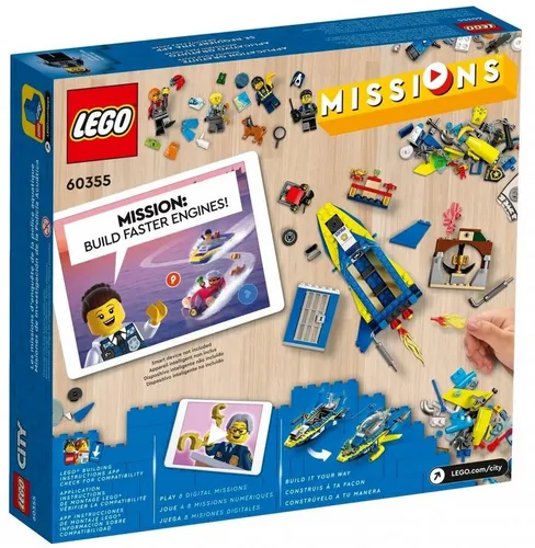 LEGO City 60355 расследование водной полиции