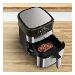 Air Fryer Frytkownica beztłuszczowa TEFAL Easy Fry&Grill Deluxe EY505D15 4.2l z rusztem do grilla
