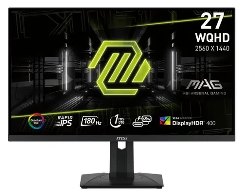 MSI MAG 274QRF QD E2 - 180Hz | QHD | 27'' | Rapid IPS | 1ms