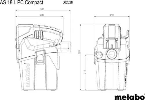 Metabo AS 18 L PC Compact