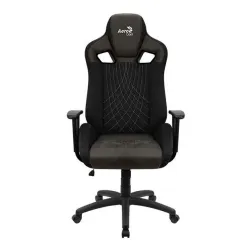 Fotel Aerocool EARL AeroSuede Gamingowy do 150kg Skóra Eco Tkanina Iron Black