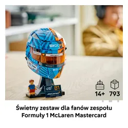 LEGO 43017 Editions Kask Oscar Piastri McLaren Mastercard F1 Team