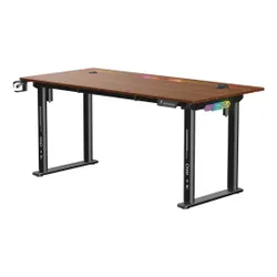 Biurko gamingowe COBRA Electra S CRF1623ELBNRGB Brązowy