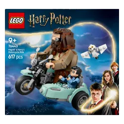 LEGO Harry Potter bricks 76443 Поездка Хагрида и Гарри на мотоцикле