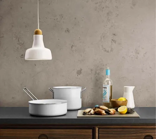 EVA TRIO White Line 7 l - garnek aluminiowy