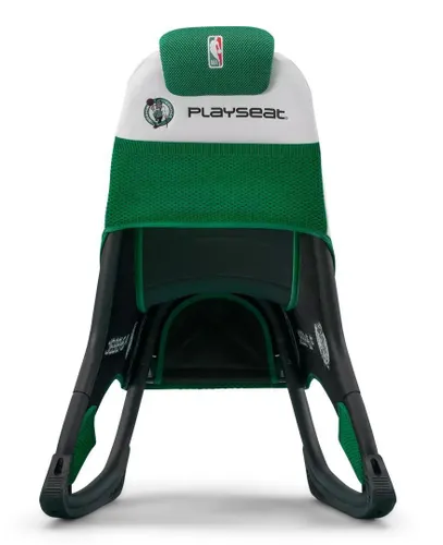 Fotel Playseat Champ NBA-Boston Celtics Gamingowy do 122kg Tkanina Biało-zielony