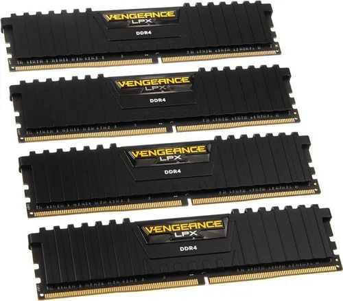 Pamięć Corsair Vengeance LPX, DDR4, 32 GB, 3600MHz, CL18 (CMK32GX4M4D3600C18)