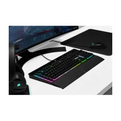 Klawiatura membranowa Corsair K55 RGB Pro XT Czarny