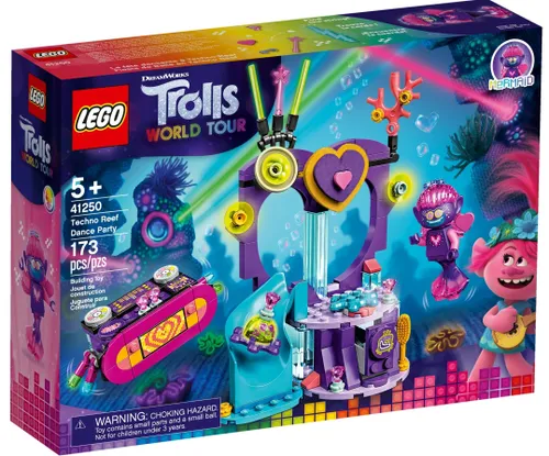 LEGO Trolls World Tour Impreza techno na rafie 41250