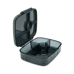 Lunchbox głęboki 5-komorowy Yumbox Go Bento Box - Berlin charcoal gray