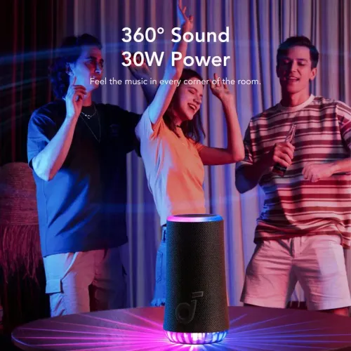 Głośnik Bluetooth Soundcore Glow 30W Czarny