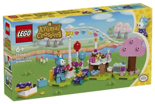 LEGO Animal Crossing 77046 лошадь Джулиан и его день рождения