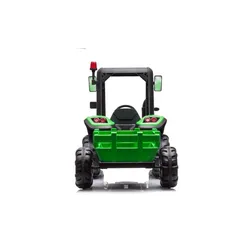 Duży Traktor Na Akumulator Dla Dziecka Blt-206 Przyczepa 24V 2X200W Pilot LED Eva Pasy Bluetooth