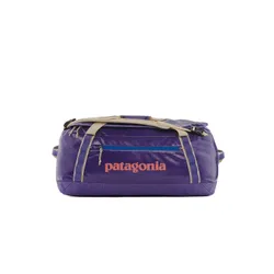 Katlanabilir çanta 2in1 Patagonya Siyah Delikli Duffel 55 l-perennial mor