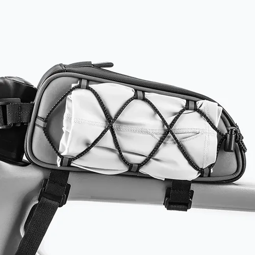 Torba rowerowa na ramę Rockbros 30120109 0,9 l silver