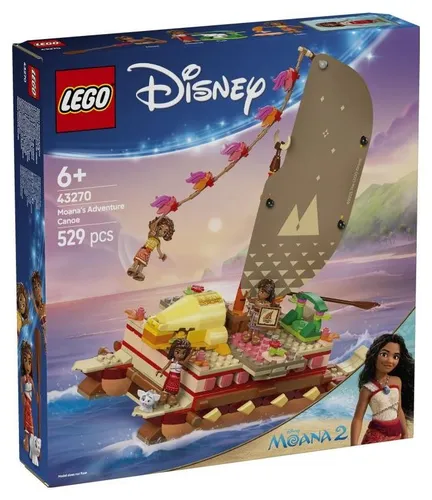 LEGO Disney Princess 43270 Kajakowa przygoda Vaiany