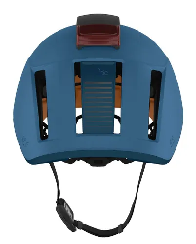 Kask rowerowy LAZER Next KinetiCore Niebieski Miejski z lampką (rozmiar L)