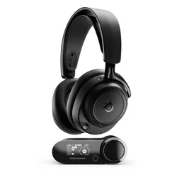 Słuchawki STEELSERIES Arctis Nova Elite Bezprzewodowe, Nauszne, ANC, Dźwięk przestrzenny Czarny