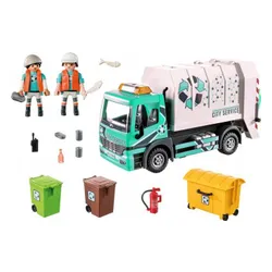 Işıklı Playmobil Çöp Kamyonu (70885)