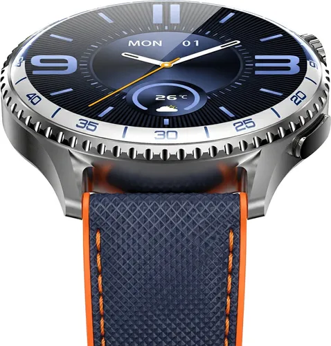 Smartwatch LUNA Cornin EKG Niebiesko-pomarańczowy