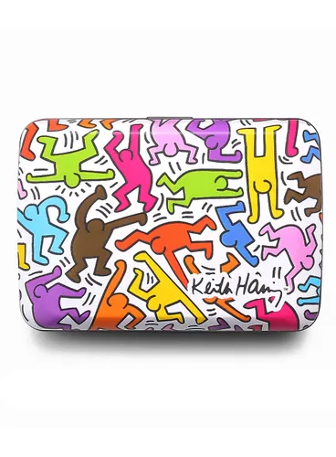 Алюминиевый кошелек Ogon Designs Stockholm V2 - цвет Keith Haring