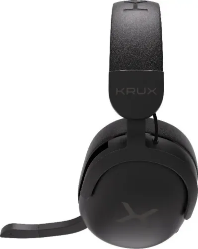 Słuchawki bezprzewodowe z mikrofonem Krux Crave Pro Wireless KRXC013 Nauszne Czarny