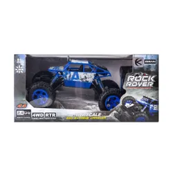 Duży Monster Truck zdalnie sterowany niebieski