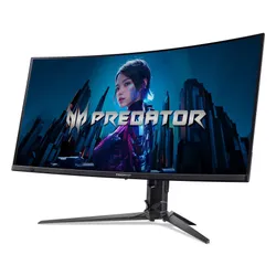 Monitor ACER Predator X34X5BMIIPHUZX 34" 3440x1440px OLED 240Hz 0.01 ms [PRT] Curved