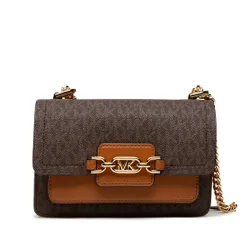 MICHAEL Michael Kors geanta Heather 32s2g7hc0b BRN / ghindă