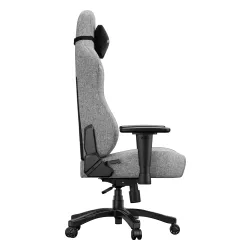 Fotel Anda Seat Phantom 4 L Gray Fabric Gamingowy do 100kg Tkanina Szary