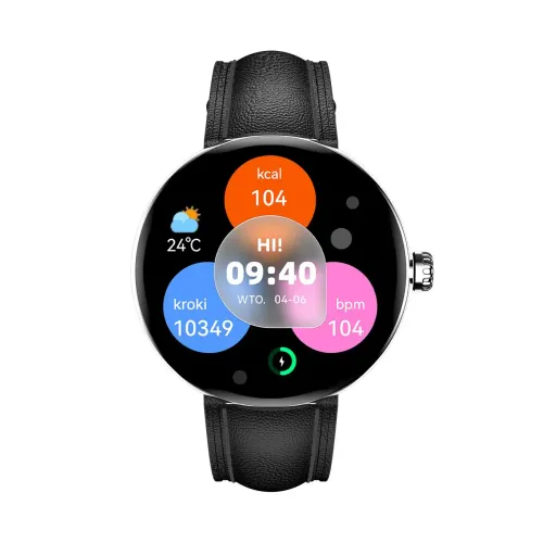 Smartwatch Forever Forevive 5 SB-365 41mm Srebrny