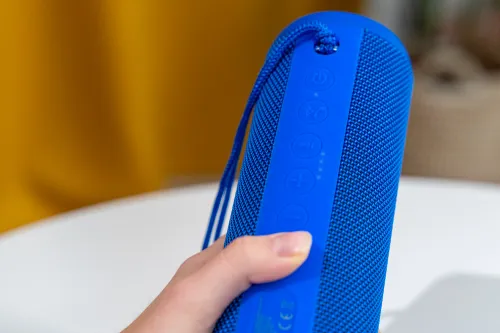 Głośnik mobilny XMUSIC BTS650B Radio FM Niebieski