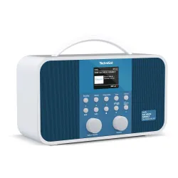 Radioodbiornik TechniSat TechniRadio 5 IR BT SA Radio FM DAB+ Internetowe Bluetooth Niebiesko-biały