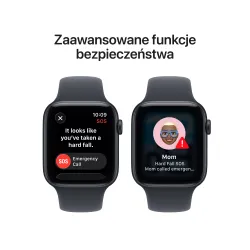 Apple Watch SE 3gen GPS + Cellular koperta 40mm z aluminium Północ pasek sportowy Północ M/L