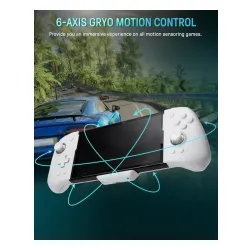Kontroler FUNLAB Luminpad Gripcon Switch Zonai White do Nintendo Switch